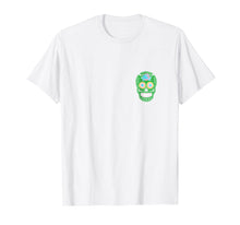 Ladda upp bild till gallerivisning, Funny shirts V-neck Tank top Hoodie sweatshirt usa uk au ca gifts for Suspicious Sugar Skull Green Men Women Kids Skeleton T Shirt 2442017