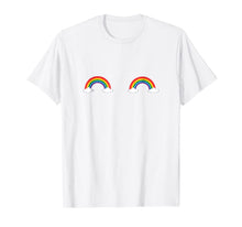 Ladda upp bild till gallerivisning, Rainbow boobs T-shirt 291501
