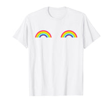 Ladda upp bild till gallerivisning, Gay Les Pride Rainbow Boobs T-Shirt Lgbt Pride Month Gifts