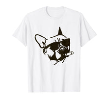 Ladda upp bild till gallerivisning, Funny shirts V-neck Tank top Hoodie sweatshirt usa uk au ca gifts for Dog Smoking Cigar Frenchie Dad French Bulldog Lovers Shirt 2324841