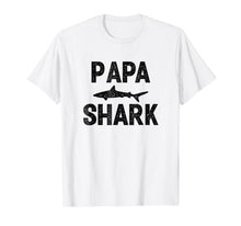 Ladda upp bild till gallerivisning, Grandpa Gift Papa Shark T-shirt For Men 1144571