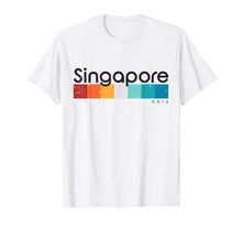 Ladda upp bild till gallerivisning, Funny shirts V-neck Tank top Hoodie sweatshirt usa uk au ca gifts for Singapore Asia Retro style Vintage Design T-shirt 1230111