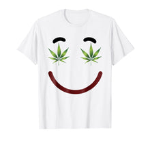 Ladda upp bild till gallerivisning, Funny shirts V-neck Tank top Hoodie sweatshirt usa uk au ca gifts for Halloween Emojis Stoner Costume Shirt Smile Face Weed Eyes 4204503
