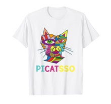 Ladda upp bild till gallerivisning, Funny shirts V-neck Tank top Hoodie sweatshirt usa uk au ca gifts for Picatsso Art T-Shirt Kitty | Art Teacher- Students Gift 1689022