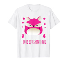 Ladda upp bild till gallerivisning, Funny shirts V-neck Tank top Hoodie sweatshirt usa uk au ca gifts for Funny Pink Love Squishmallows Fox Girls Womens T-Shirt 2772725