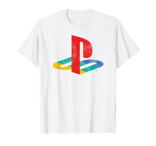 Ladda upp bild till gallerivisning, Funny shirts V-neck Tank top Hoodie sweatshirt usa uk au ca gifts for Playstation Playstation Logo Retro Distressed T-shirt 1941464