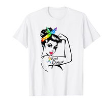 Ladda upp bild till gallerivisning, Funny shirts V-neck Tank top Hoodie sweatshirt usa uk au ca gifts for Strong Woman End Cancer T-shirt