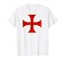 Ladda upp bild till gallerivisning, Funny shirts V-neck Tank top Hoodie sweatshirt usa uk au ca gifts for Cross Crusader Knights Templar T-Shirt Distressed Top Tee 2593768