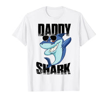 Ladda upp bild till gallerivisning, Father's Day Gift T Shirts Funny Dabbing Daddy Shark T-Shirt 330715