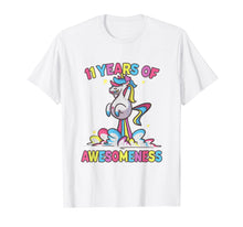 Ladda upp bild till gallerivisning, Funny shirts V-neck Tank top Hoodie sweatshirt usa uk au ca gifts for 11th Birthday Girl Unicorn Shirt Gifts Age 11 Niece Daughter 449114