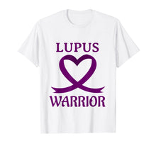 Ladda upp bild till gallerivisning, Funny shirts V-neck Tank top Hoodie sweatshirt usa uk au ca gifts for LUPUS WARRIOR Purple Heart Ribbon Tshirt 1279879