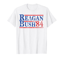 Ladda upp bild till gallerivisning, Reagan Bush 84 T-shirt Ronald Reagan for President 1984
