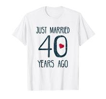 Ladda upp bild till gallerivisning, Funny shirts V-neck Tank top Hoodie sweatshirt usa uk au ca gifts for 40th Wedding Anniversary T-Shirt - Funny Gifts For Couples 679256
