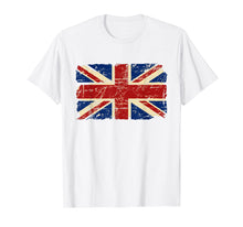 Ladda upp bild till gallerivisning, Funny shirts V-neck Tank top Hoodie sweatshirt usa uk au ca gifts for Union Jack Tshirt UK Tee Great Britain England T-shirt 2058300