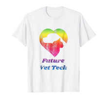 Ladda upp bild till gallerivisning, Future Vet Tech T-Shirt - Worn Distressed Rainbow Look 1629104