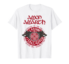 Ladda upp bild till gallerivisning, Funny shirts V-neck Tank top Hoodie sweatshirt usa uk au ca gifts for Amon Amarth - Fenrir Viking Shield Valhalla T shirt 748029