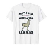 Ladda upp bild till gallerivisning, Funny shirts V-neck Tank top Hoodie sweatshirt usa uk au ca gifts for Funny Llama Shirt Gifts for Teen Girls Cute Llamas T-Shirt 1672897