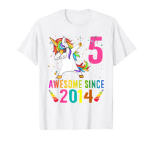 Ladda upp bild till gallerivisning, Funny shirts V-neck Tank top Hoodie sweatshirt usa uk au ca gifts for 5 Years Old 5th Birthday Unicorn Shirt Girl Daughter Gift Pa 420040