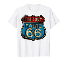 Ladda upp bild till gallerivisning, Funny shirts V-neck Tank top Hoodie sweatshirt usa uk au ca gifts for Historic Route 66 - Road Sign Highway T-Shirt 1238954