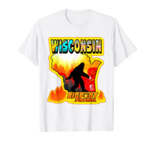 Ladda upp bild till gallerivisning, Funny shirts V-neck Tank top Hoodie sweatshirt usa uk au ca gifts for Wisconsin Bigfoot Patrol National Cryptid Society Sasquatch T-Shirt 3970231