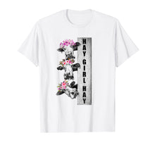 Ladda upp bild till gallerivisning, Cow Hay Girl Hay T-Shirt Funny Cow Lovers Heifer Gifts