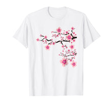 Ladda upp bild till gallerivisning, Funny shirts V-neck Tank top Hoodie sweatshirt usa uk au ca gifts for T-Shirt, Japanese Cherry Blossom, Sakura 680405