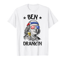 Ladda upp bild till gallerivisning, Ben Drankin 4th of July T Shirt Benjamin Franklin Men Gifts 43264
