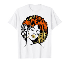 Ladda upp bild till gallerivisning, Funny shirts V-neck Tank top Hoodie sweatshirt usa uk au ca gifts for I Am My Ancestors Dreams T-Shirt Orange Black Girl Magic 1309322