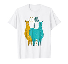 Ladda upp bild till gallerivisning, Funny shirts V-neck Tank top Hoodie sweatshirt usa uk au ca gifts for Como Te Llamas Funny Spanish Joke Llama Shirt Tee 421406