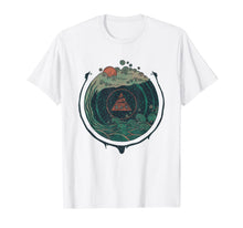Ladda upp bild till gallerivisning, Water Cool Hand Drawn Nature Graphic T-Shirt 126946