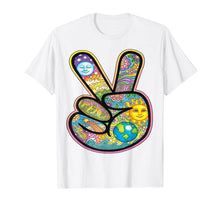 Ladda upp bild till gallerivisning, Funny shirts V-neck Tank top Hoodie sweatshirt usa uk au ca gifts for Trippy Peace Sign T-Shirt 2023367