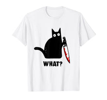 Ladda upp bild till gallerivisning, What Murder Cat T-Shirt 558548