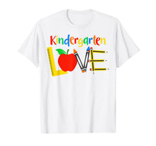 Ladda upp bild till gallerivisning, Kindergarten Love, Teacher Student Classroom Gift Tools T-Shirt 138535