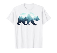 Ladda upp bild till gallerivisning, Bear Double Exposure Surreal Wildlife Animal T-Shirt 157137