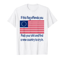 Ladda upp bild till gallerivisning, Offensive Betsy Ross Flag Shirt T-Shirt 181819