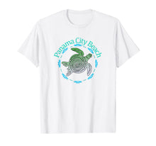 Ladda upp bild till gallerivisning, Panama City Beach T-Shirt Vintage Tribal Turtle Gift T-Shirt 221808
