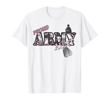 Ladda upp bild till gallerivisning, Proud Army Aunt T-shirt 802997