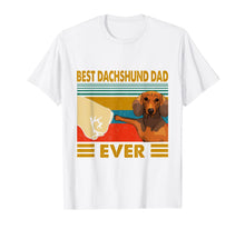 Ladda upp bild till gallerivisning, Dachshund Gifts Best Dachshund Dad Ever-Dog lovers's Gift T-Shirt-398209
