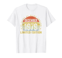 Ladda upp bild till gallerivisning, Born December 1979 Limited Edition Bday Gifts 40th Birthday T-Shirt 655552