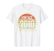 Ladda upp bild till gallerivisning, 10 Year Old Gifts Vintage 2010 Limited Edition 10th Birthday T-Shirt-137433