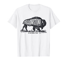 Ladda upp bild till gallerivisning, Yellowstone National Park T shirt US Bison Buffalo Vintage 149795