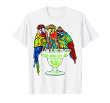 Ladda upp bild till gallerivisning, Parrots Drinking Margarita Hawaiian Shirt Vacation Birds T-Shirt 159793