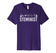 Ladda upp bild till gallerivisning, Funny shirts V-neck Tank top Hoodie sweatshirt usa uk au ca gifts for STEMINIST Shirt Scientist TShirt with Science Symbols 2638045