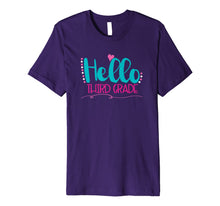 Ladda upp bild till gallerivisning, Hello Third Grade Cute T-Shirt 3rd Grade Back To School 4668873