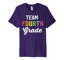 Ladda upp bild till gallerivisning, Team 4th Fourth Grade Teacher Back To School Shirt Top 1875854