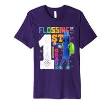 Ladda upp bild till gallerivisning, Funny Back to School 1st Grade Flossing Crayon Shirt Kids 5055130