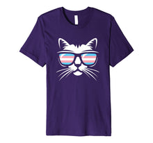 Ladda upp bild till gallerivisning, Transgender Pride Cat Gift T Shirt Support Trans Community 868047