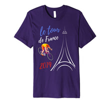 Ladda upp bild till gallerivisning, Tour France 2019 Cycling Gift Premium T-Shirt 156877