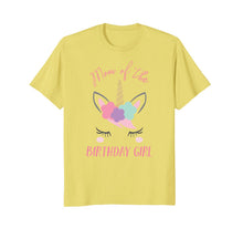 Ladda upp bild till gallerivisning, Cute Unicorn Mom Shirt, Mom of the Birthday Girl 133579