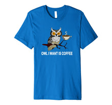 Ladda upp bild till gallerivisning, Funny shirts V-neck Tank top Hoodie sweatshirt usa uk au ca gifts for Coffee T shirt - Funny Coffee T-shirt - Owl Coffee Tee 1037185